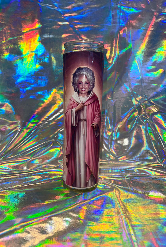 Dolly Parton Prayer Candle