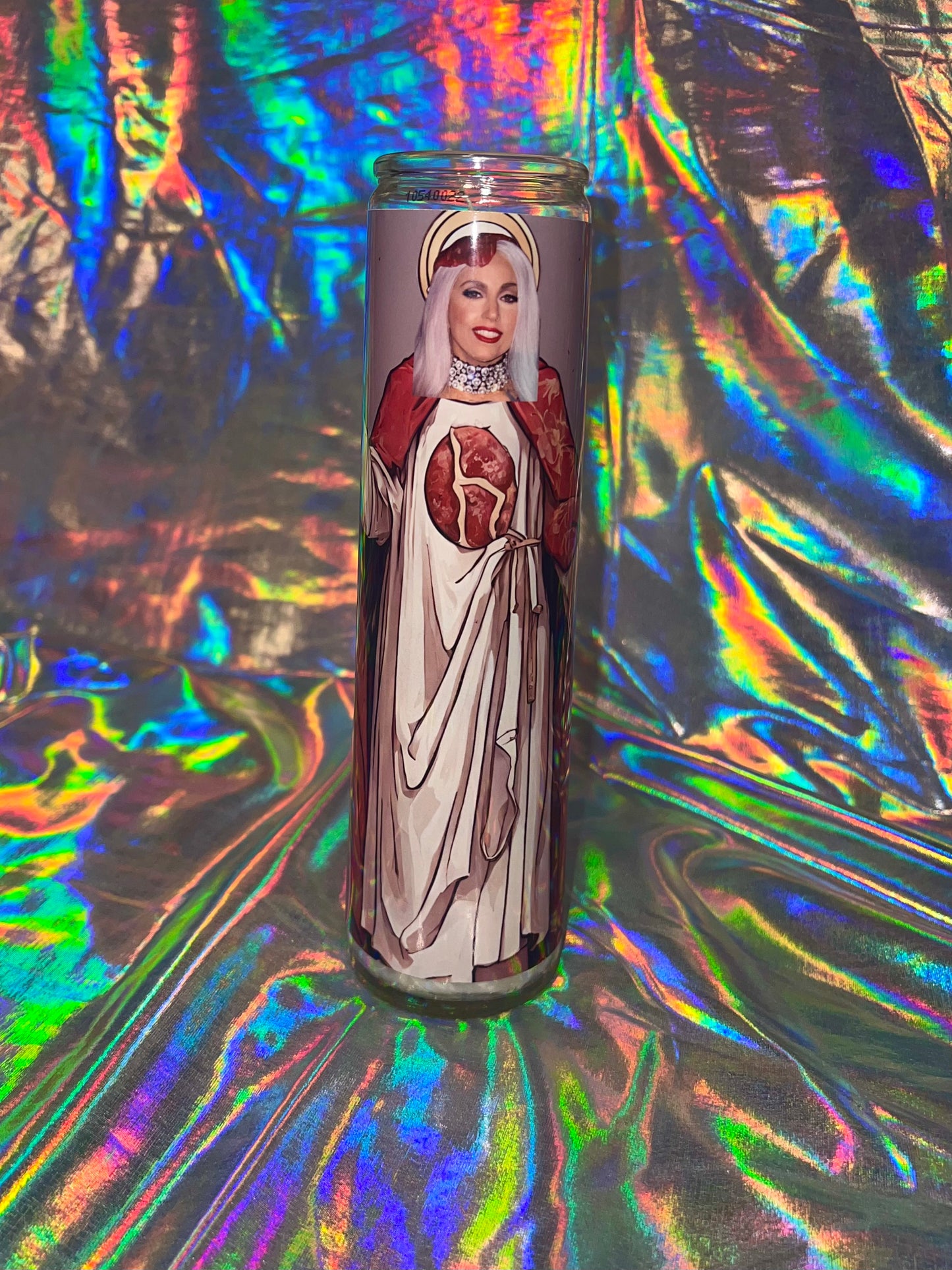 Lady Gaga Prayer Candle
