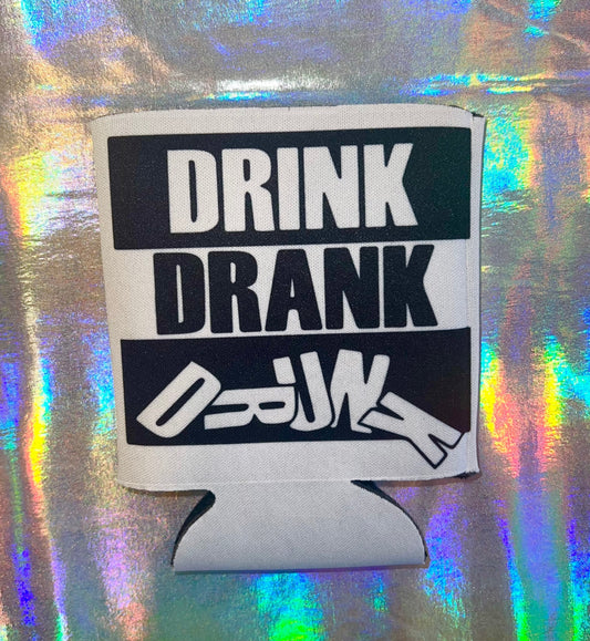 Drink, Drank, Drunk Funny Can Cooler