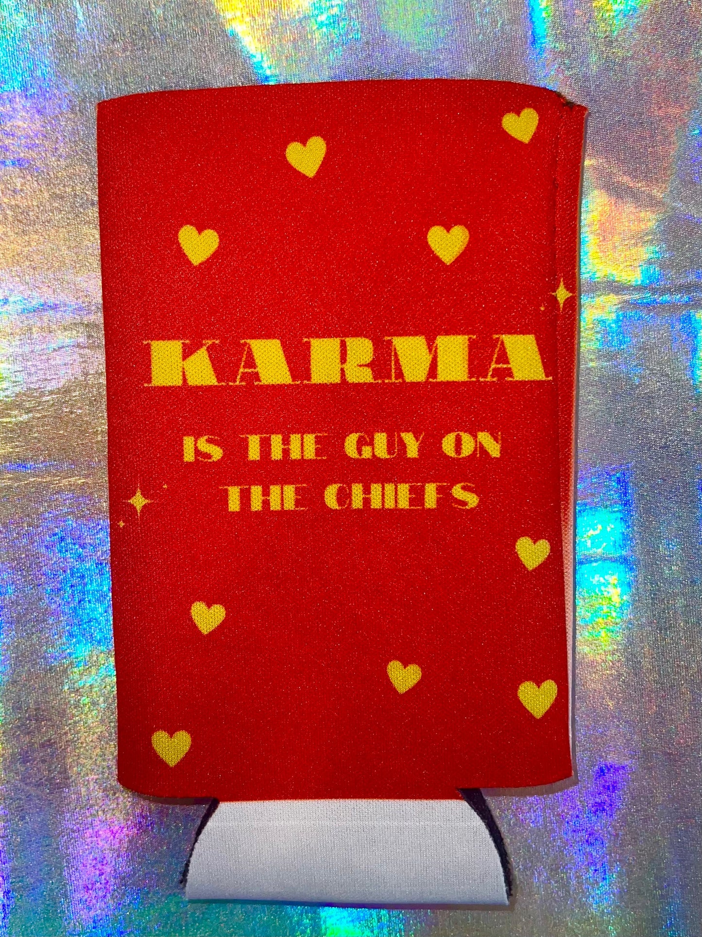 Karma Is the Guy on the Chiefs Funny Swiftie Can Cooler